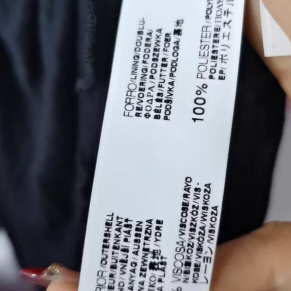 Black slip dress - Picture 5 of 7